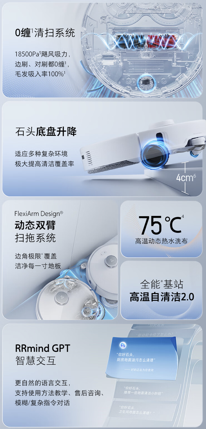 京东金榜年度发布,石头 P20 Pro 扫拖机器人拿下“2024 新品金奖”