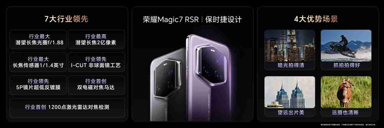荣耀Magic7系列升级“大王影像”:搭载AI驭光引擎系统