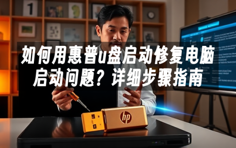 如何用惠普u盘启动修复电脑启动问题？详细步骤指南