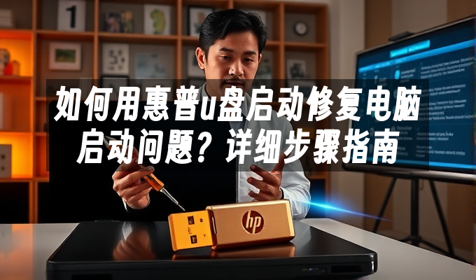如何用惠普u盘启动修复电脑启动问题?详细步骤指南