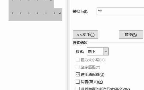 word文档中制表符的长短不一，怎样解决？