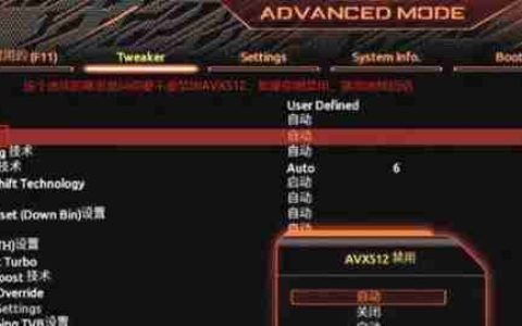 微星主板BIOS如何设置U盘启动(详解微星主板BIOS设置U盘启动的步骤及注意事项)