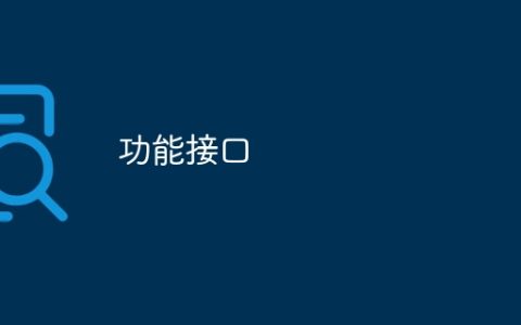 功能接口