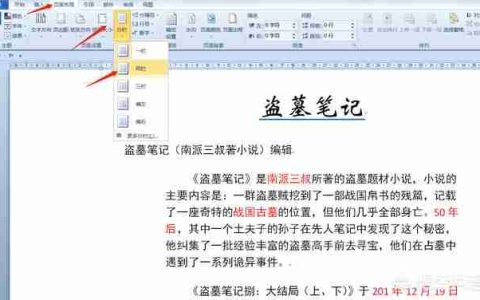 word分栏后怎么添加分隔线？