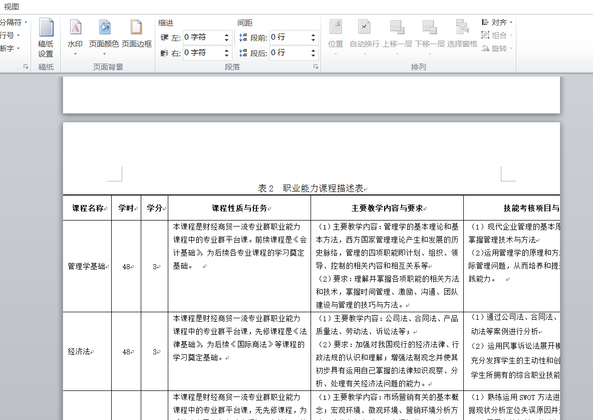 Word有很多页材料,怎样指定其中某些页设置为横向纸张?