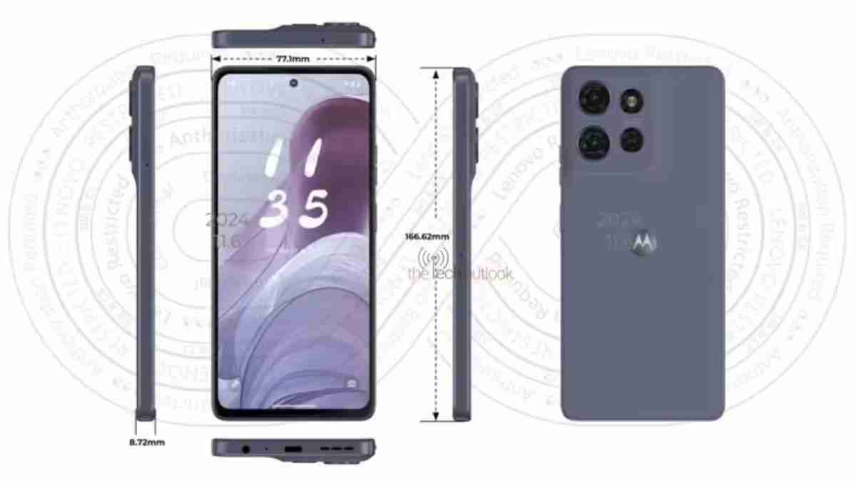2025款摩托罗拉Moto G Power手机渲染图曝光:15W无线充电