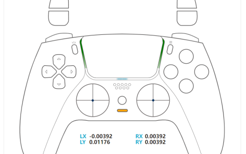 谷粒科技给手柄测试工具新增PS4和PS5游戏手柄的摇杆校准功能