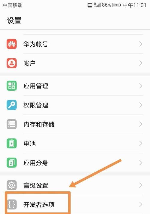 开发者选项(探究开启或关闭开发者选项对手机性能的影响)