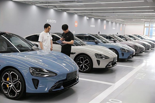 曝小米工厂日均发走1000台SU7!未交付订单达13万