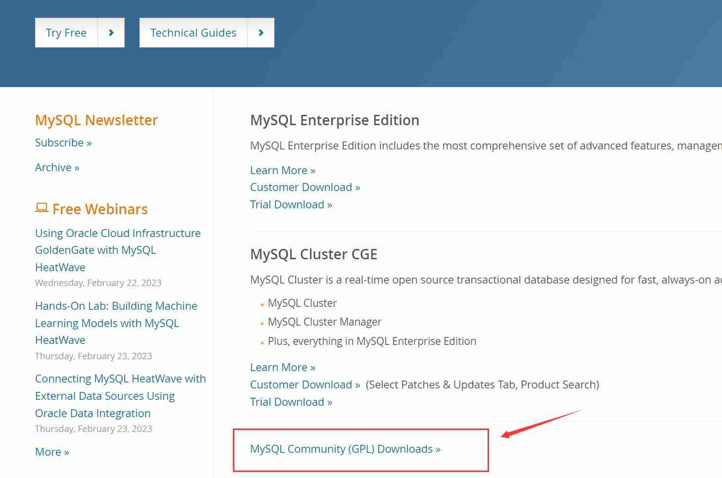 如何下载Windows 版本最新Mysql 安装包?