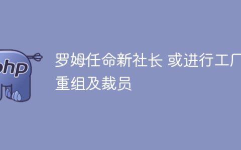罗姆任命新社长 或进行工厂重组及裁员