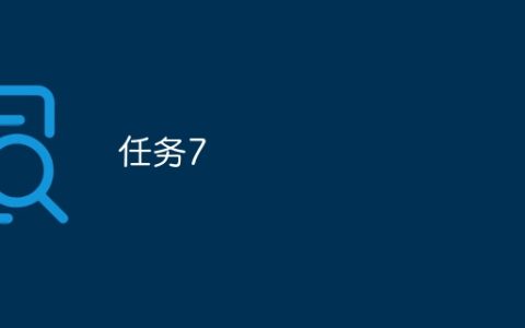 任务7