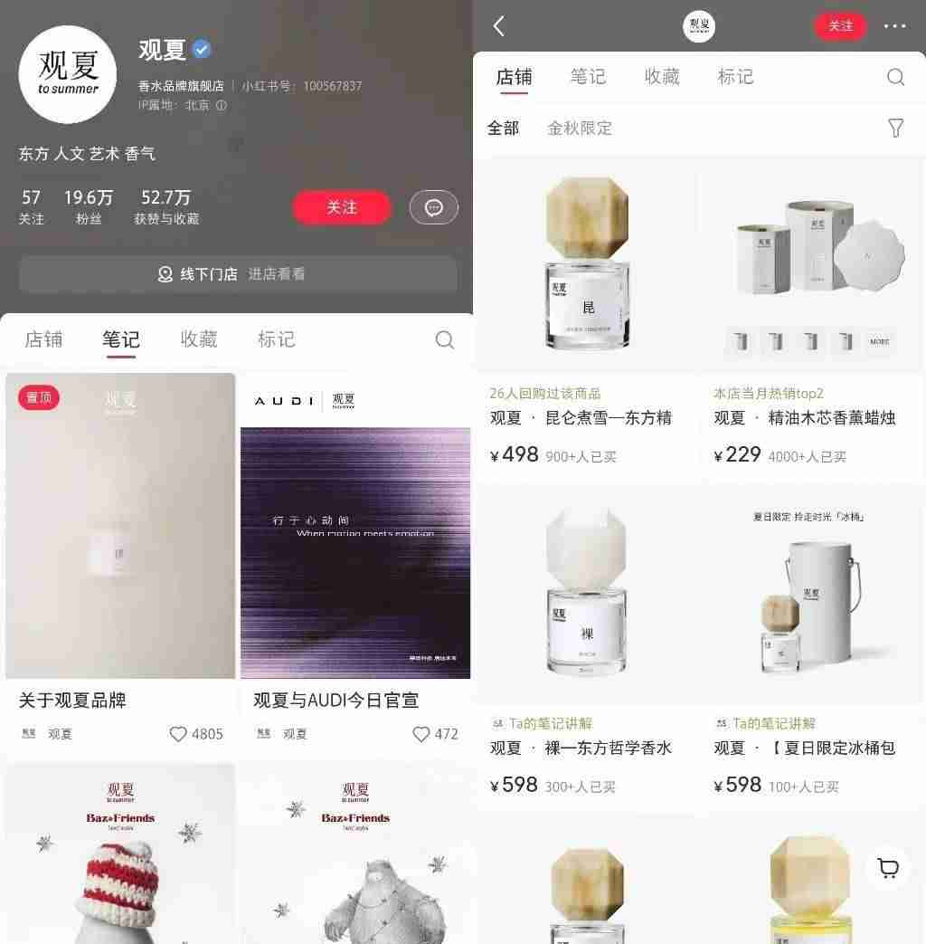 在小红书做新香氛品牌,三个月引流转化百万GMV