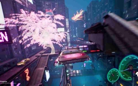 Punk Runner：填补赛博朋克2077飞行汽车缺失的空缺