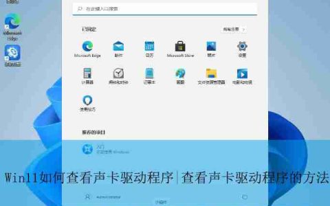 win11声卡驱动在哪打开? Win11查看声卡驱动程序的图文教程