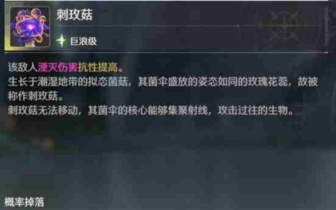 《鸣潮》刺玫菇声骸点位分享-刺玫菇声骸获取线路推荐