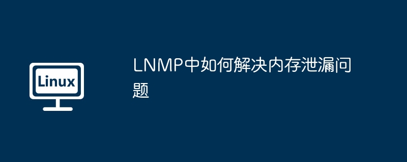 lnmp中如何解决内存泄漏问题