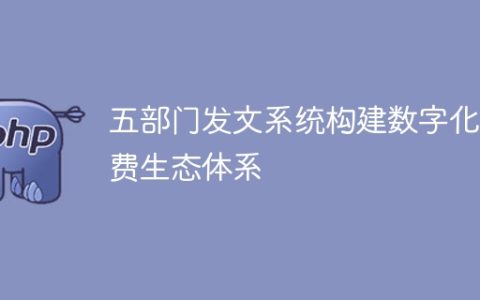 五部门发文系统构建数字化消费生态体系