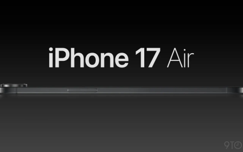 iPhone 17 Air再曝！将配备6.7英寸大屏 最薄5.6毫米