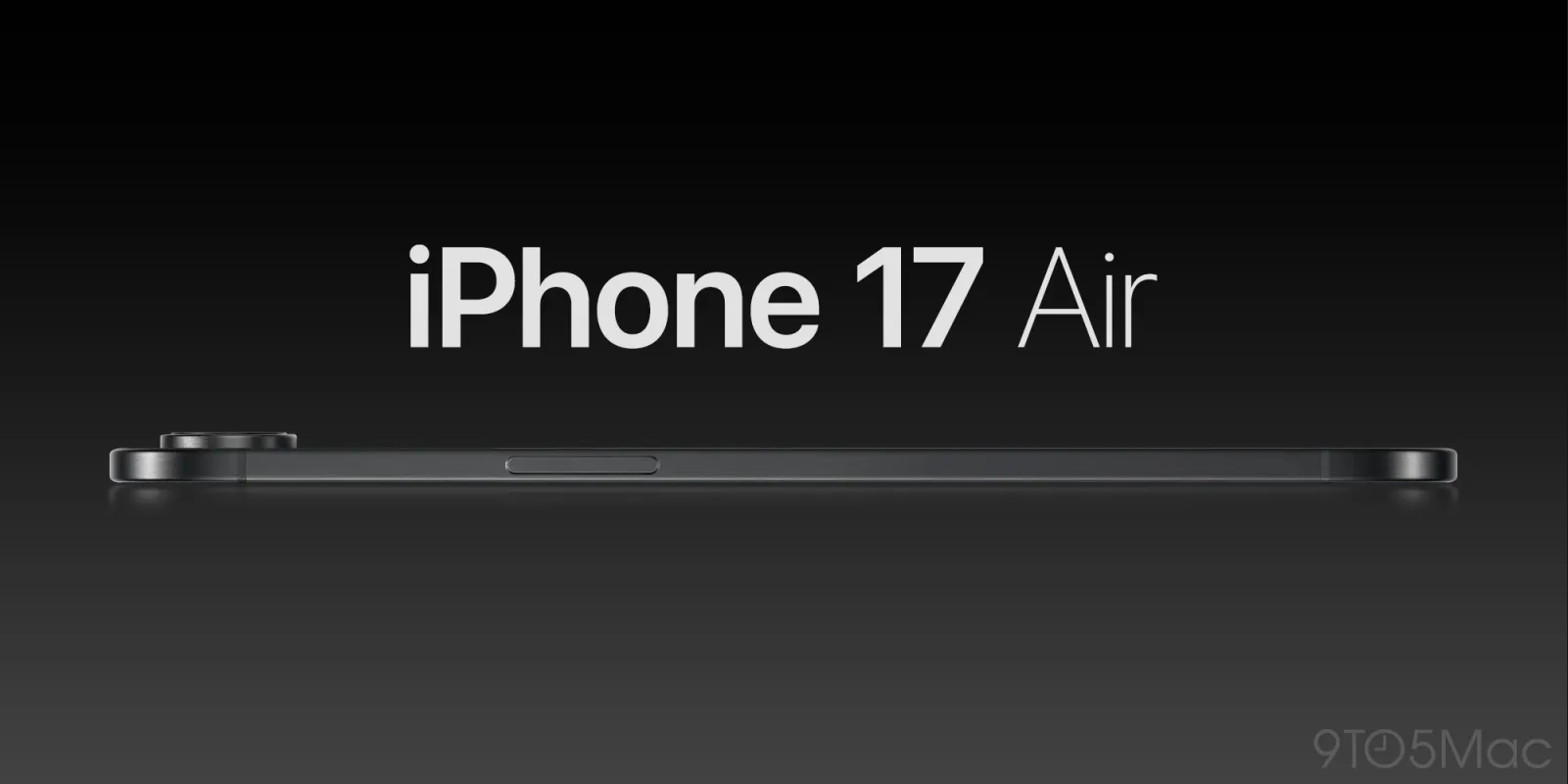 iPhone 17 Air再曝!将配备6.7英寸大屏 最薄5.6毫米