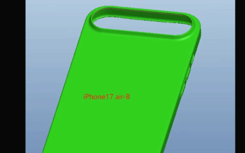 iPhone 17 Air手机壳渲染图 摄像头模块深神似Pixel 9