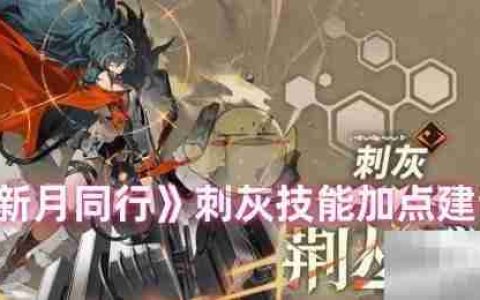 《新月同行》刺灰技能加点建议