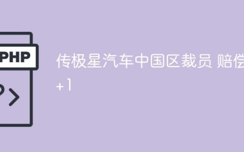 传极星汽车中国区裁员 赔偿N+1