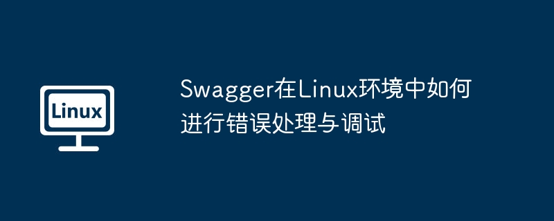 swagger在linux环境中如何进行错误处理与调试