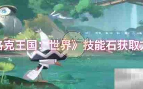 《洛克王国：世界》技能石获取方法