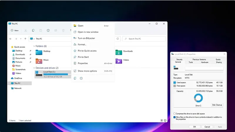 windows 11新预览版进一步提高文件管理器的性能