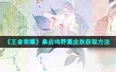 王者荣耀桑启鸣野蒿传说皮肤如何领取 王者荣耀桑启鸣鸣野蒿传说皮肤获取攻略
