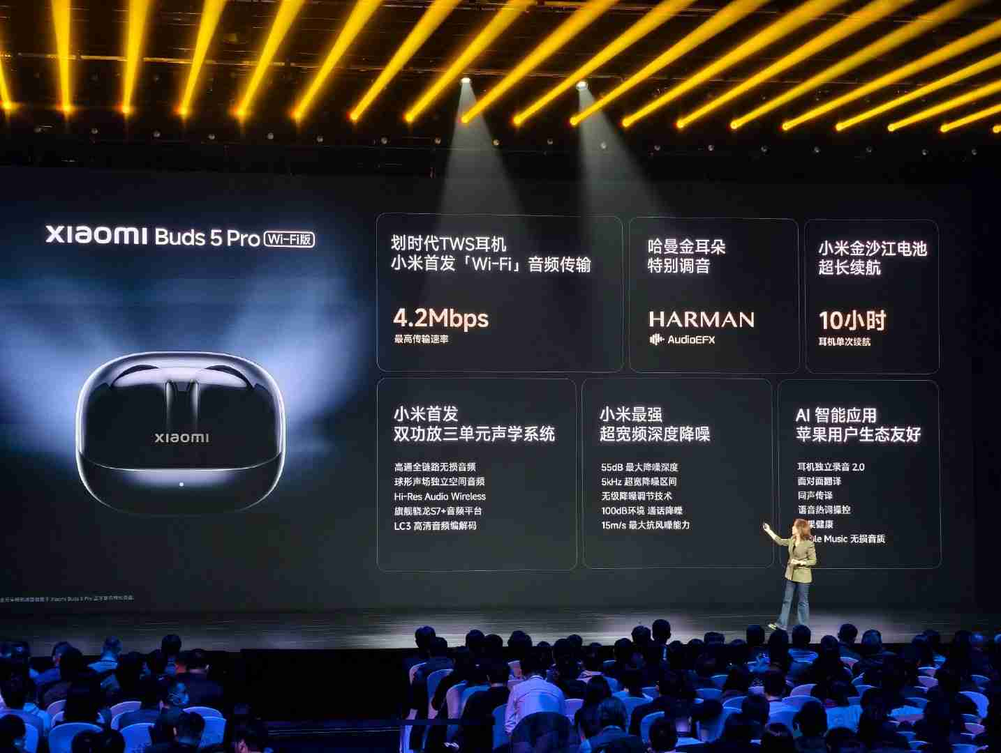 小米Buds 5 Pro发布:1299元起售引领TWS耳机新潮流