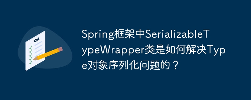 spring框架中serializabletypewrapper类是如何解决type对象序列化问题的?