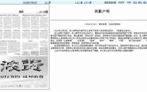 网红蔡老板登报向特斯拉道歉 刹车失灵言论是恶意诋毁