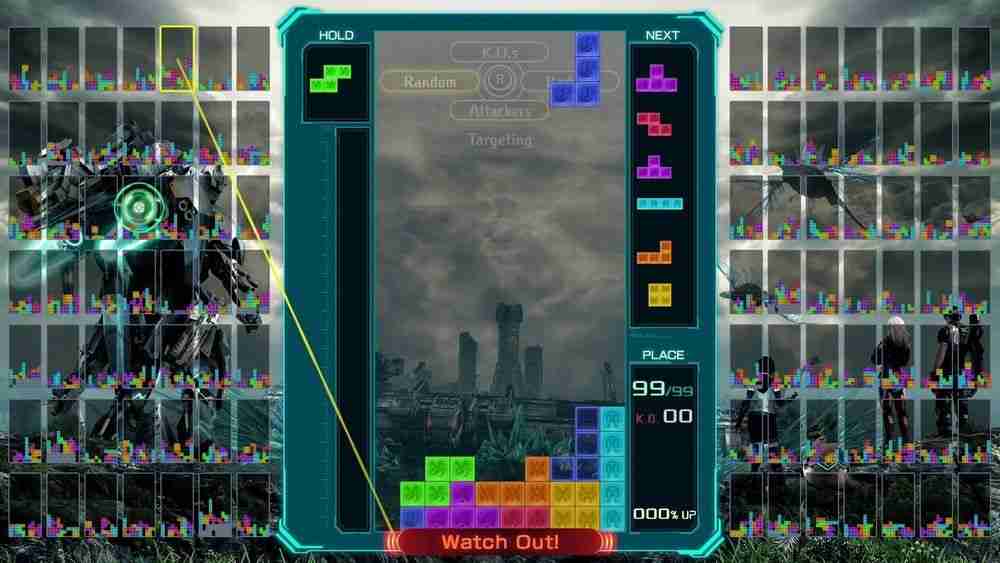 《俄罗斯方块 99》TETRIS 王者杯「异度神剑 X 合作祭!」即将展开