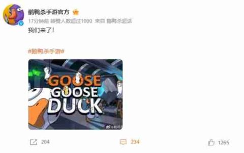 鹅鸭杀手游即将登陆！新一轮社交推理热潮即将掀起！