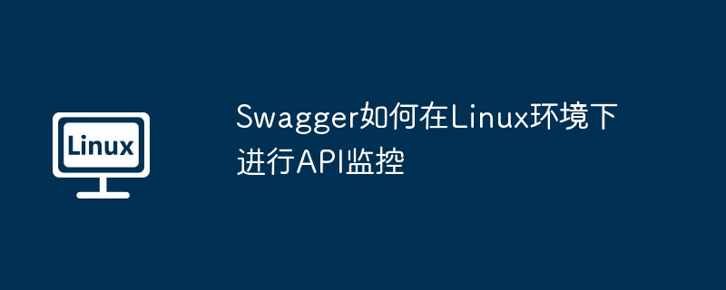 swagger如何在linux环境下进行api监控