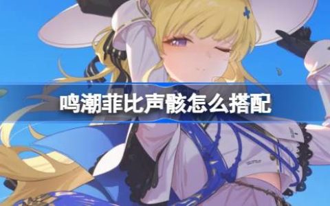 鸣潮菲比声骸怎么搭配-鸣潮菲比声骸推荐