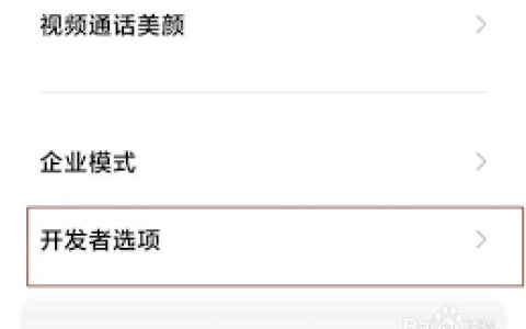 小米开发者模式怎么退出_小米手机退出开发者模式步骤与指南