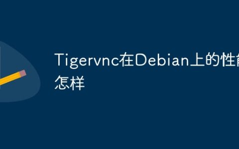 Tigervnc在Debian上的性能怎样