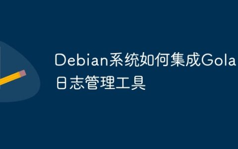 Debian系统如何集成Golang日志管理工具