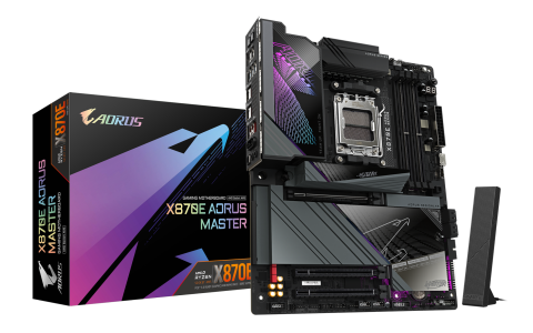 生产利器:技嘉X870E AORUS MASTER与9950X3D完美结合