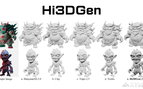 Hi3DGen— 港中文、字节、清华联合推出的3D几何生成框架