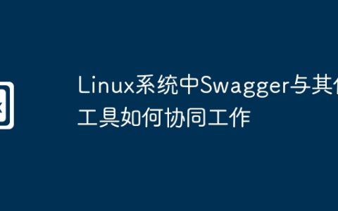 Linux系统中Swagger与其他工具如何协同工作