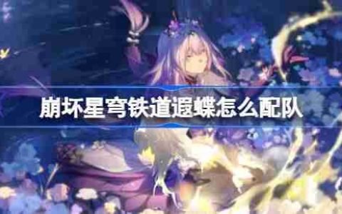 崩坏星穹铁道遐蝶怎么配队-崩铁遐蝶队伍推荐