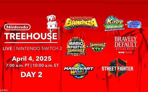 任天堂Switch2官方树屋节目第二日游戏试玩视频汇总