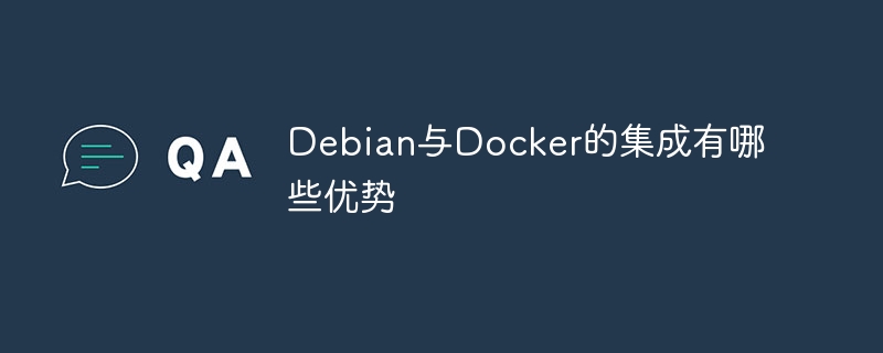 debian与docker的集成有哪些优势