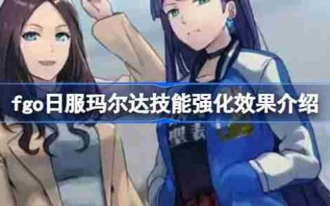 fgo日服玛尔达技能强化效果介绍-fgo日服玛尔达技能强化效果怎么样