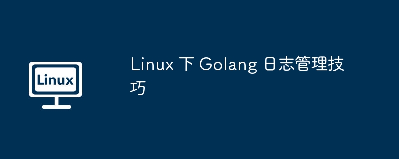 Linux 下 Golang 日志管理技巧