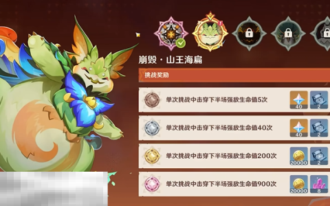 原神崩毁山王海扁绝境难度怎么过 无极限超激格斗赛活动通关攻略